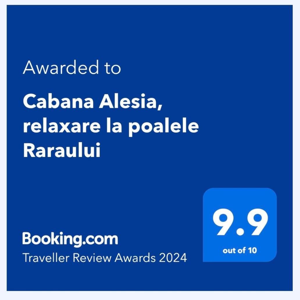 Cabana Alesia, Relaxare La Poalele Raraului 큼홀룸그몰도베네스크 외부 사진